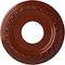 Ekena Millwork Jackson Ceiling Medallion (Fits Canopies up to 7 3/8"), 12 1/4"OD x 4"ID x 1 1/8"P, Firebrick CM12JAFIF - alternate 1